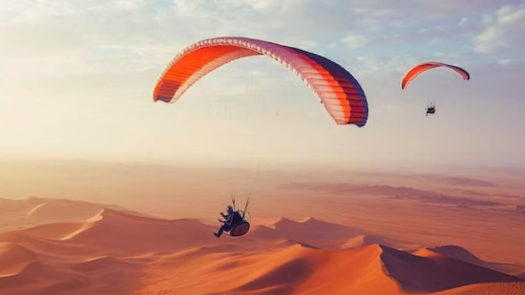 Paragliding experience in Hatta