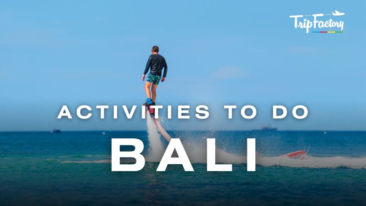 Activities to do in Bali