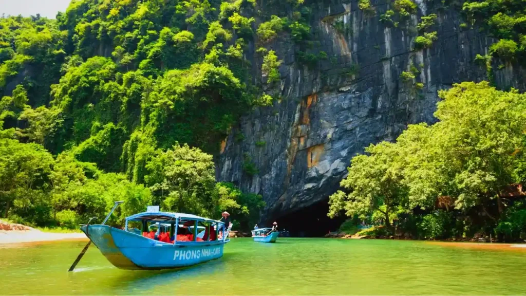 Enter the World’s largest cave in Phong Nha National Park Vietnam