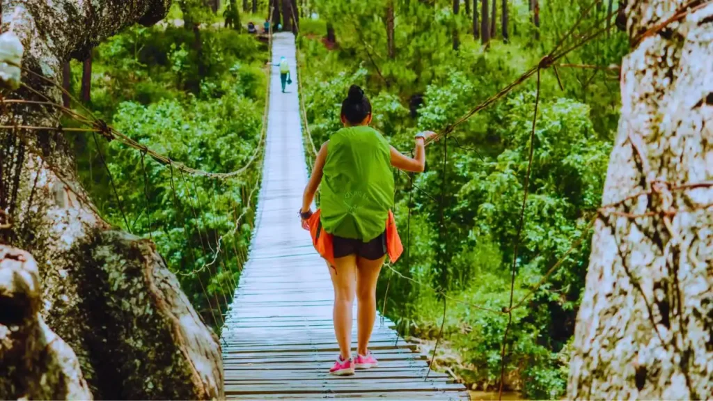 Hiking through Cat Ba Island