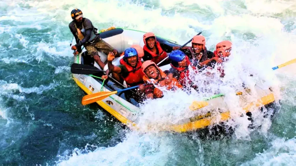 River Rafting at Tribeni