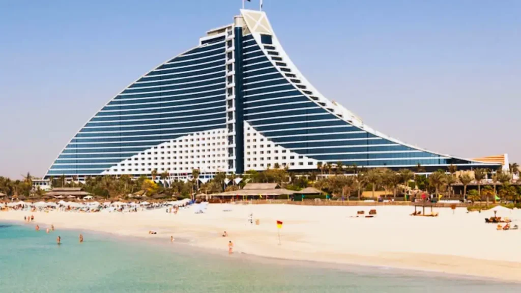 The Jumeirah beach Corniche.