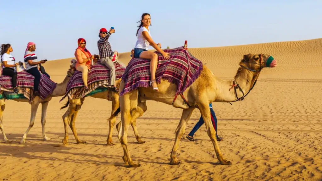 The great camel ride.