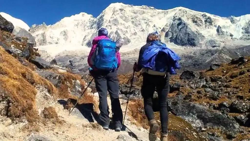 Trekking at Goecha La trek