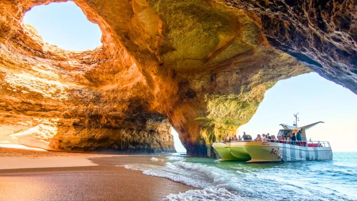 Boat trip in Portugal