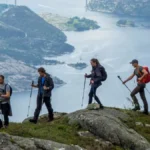 Hiking at Kjerag