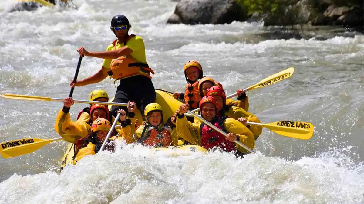 White Water Rafting, Trentino, Italy