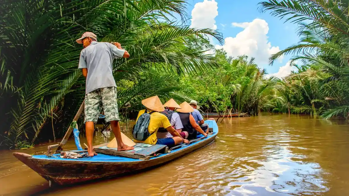 Cruising in the Mekong River Delta