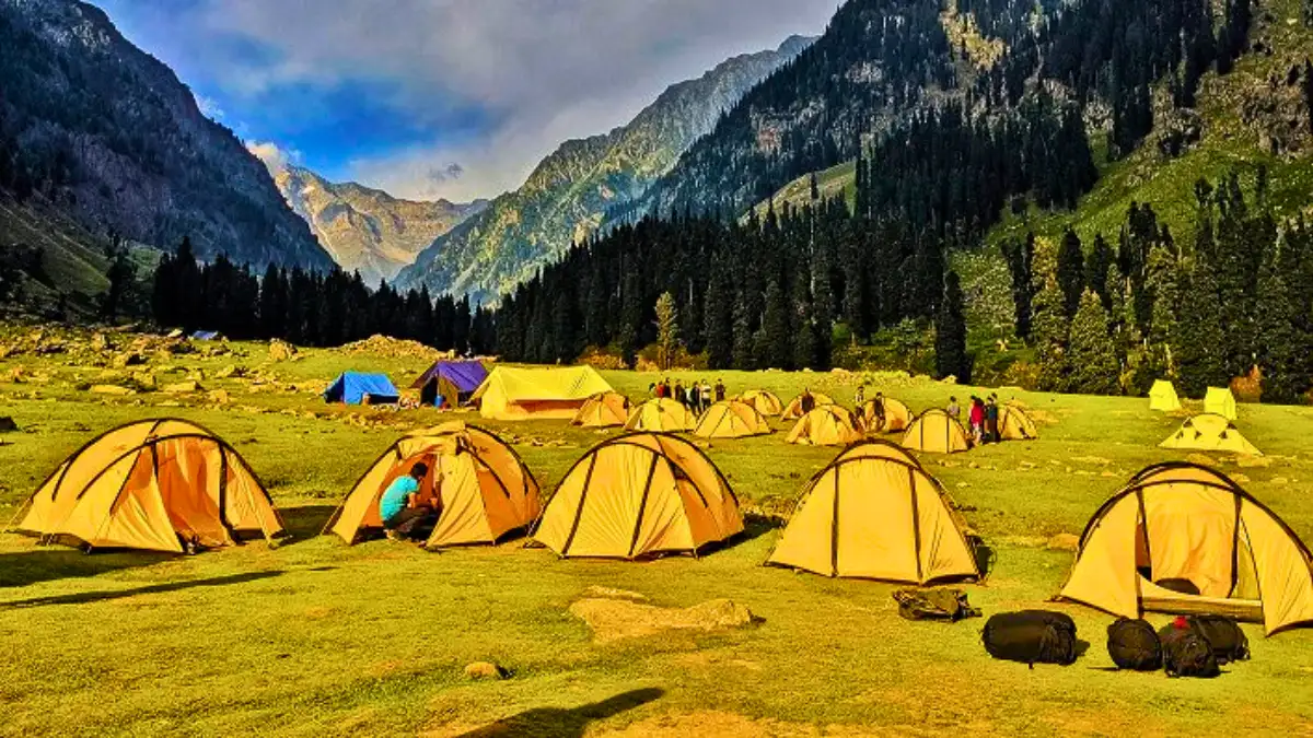 Camping in Kashmiri Hills