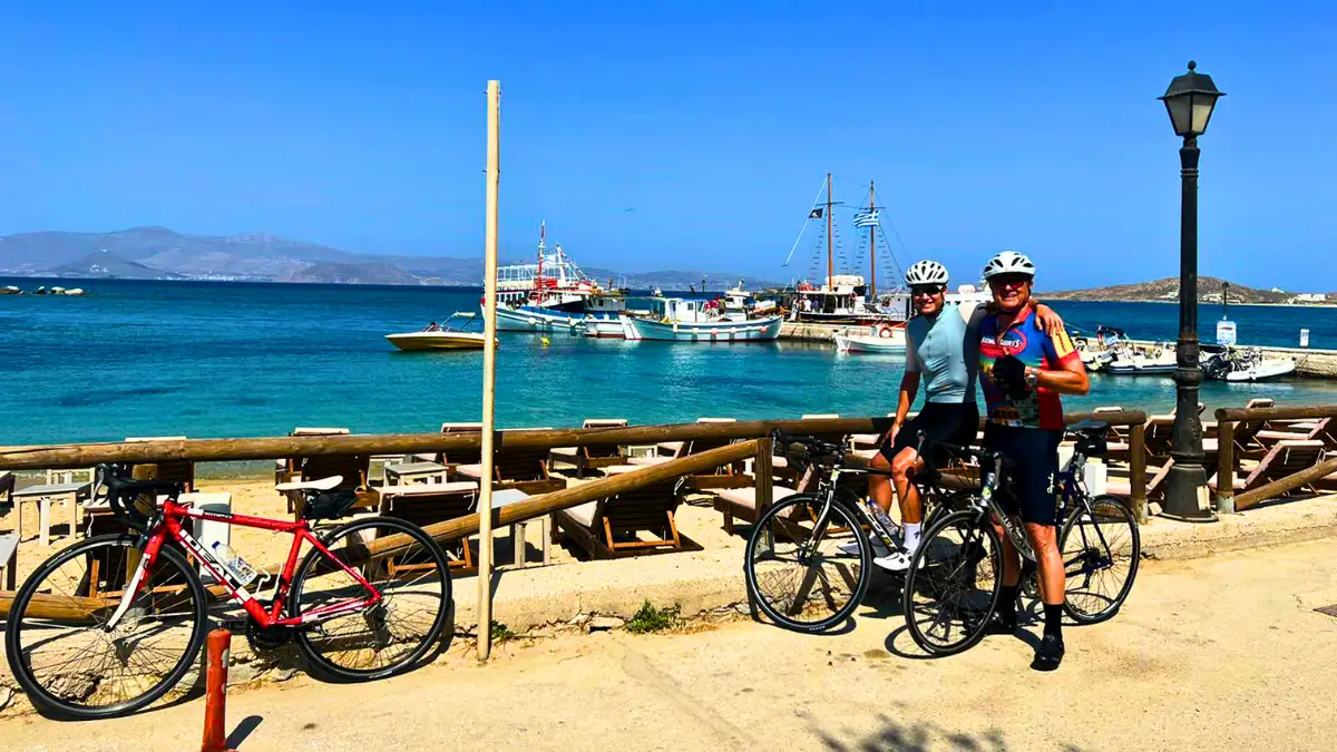 Cycling through Naxos