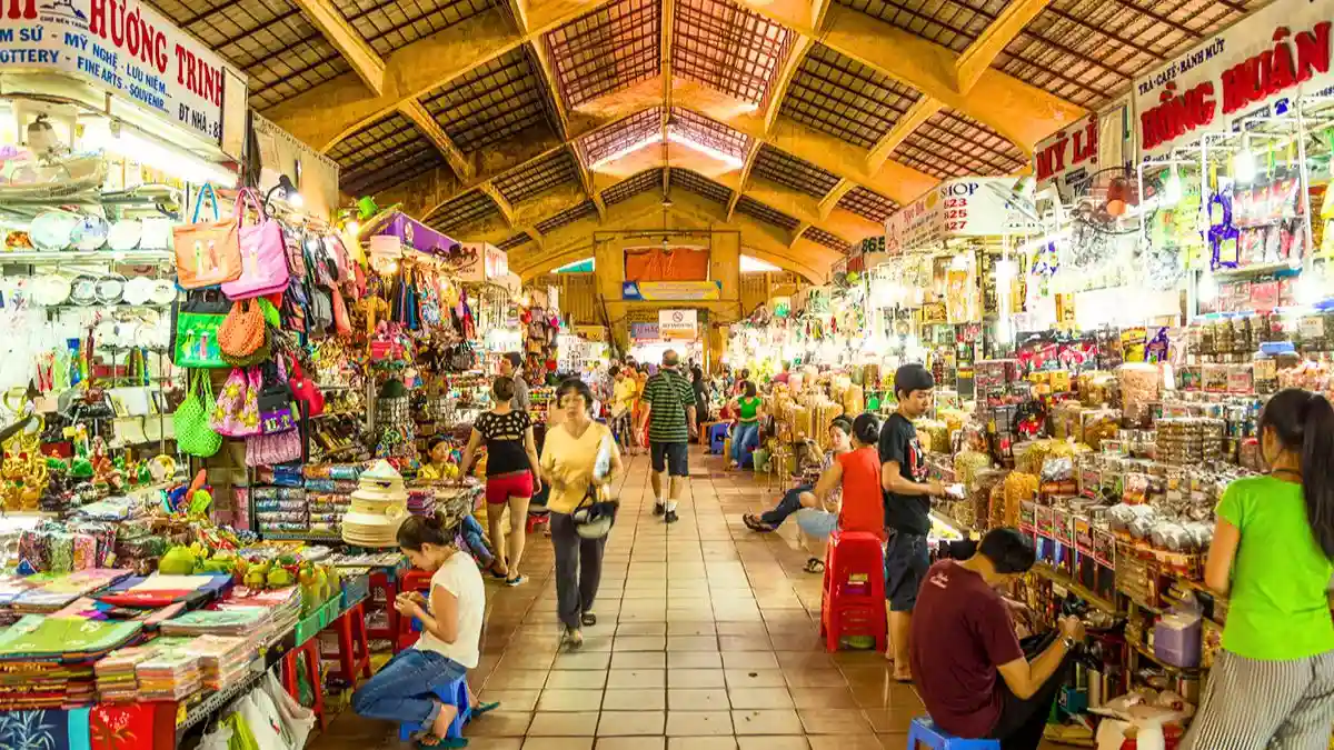 Famous Market in Vietnam
