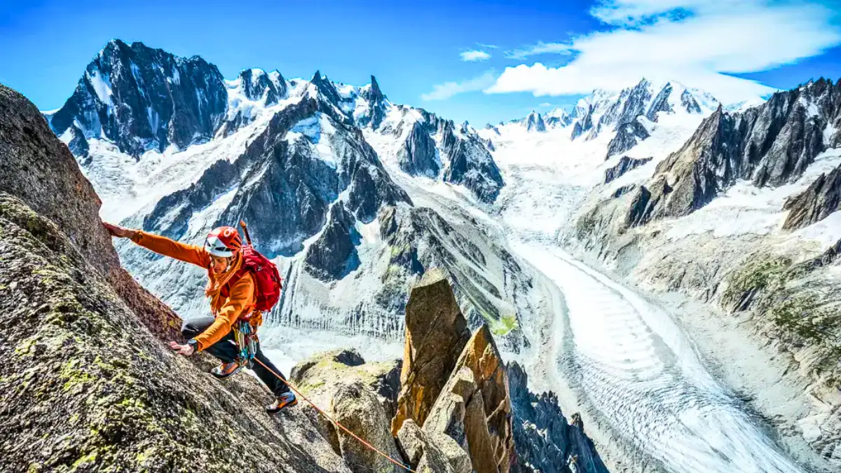 Rock Climbing in the Western Alps