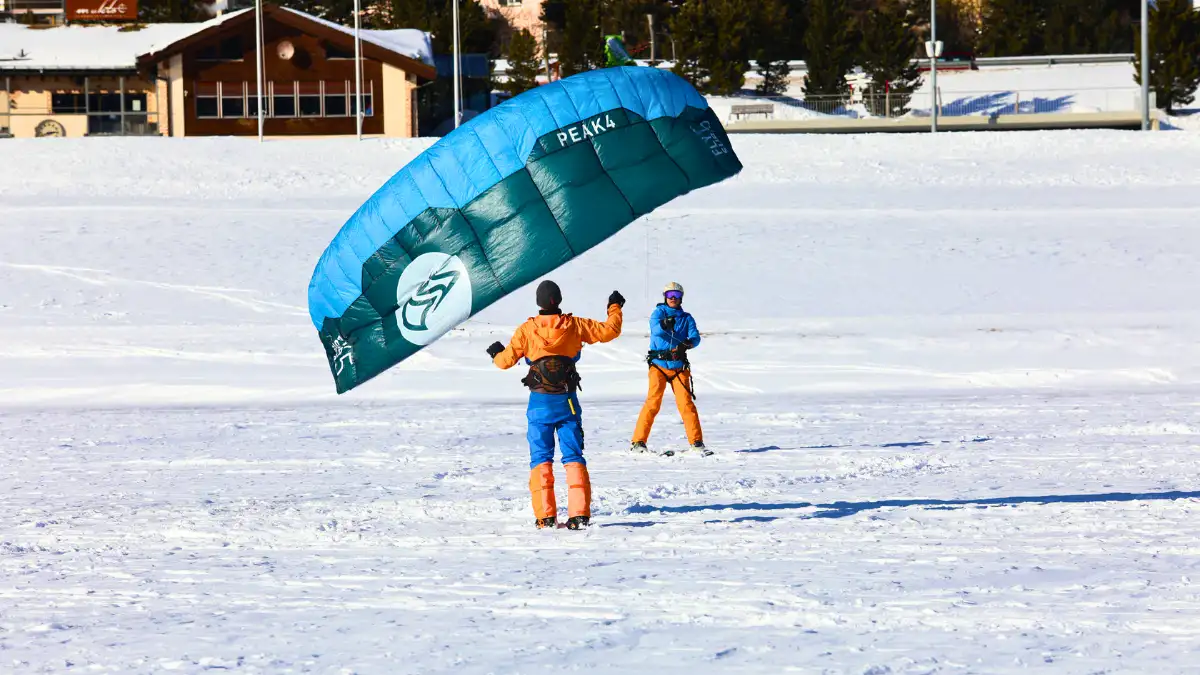 Snowkiting