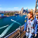 Climb the harbor bridge in  Sydney