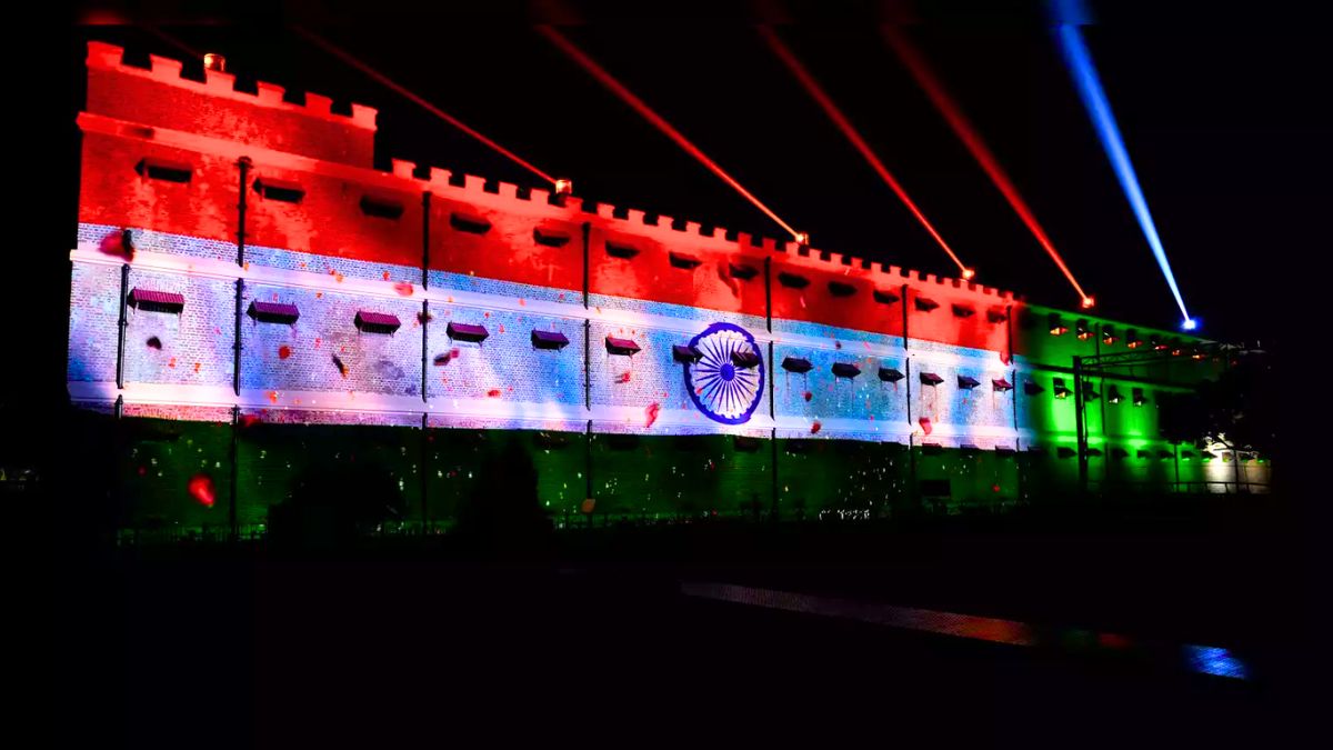 Light and Sound Show of Cellular Jail