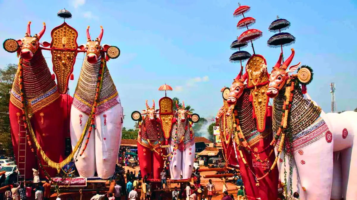 Attend a Temple Festival