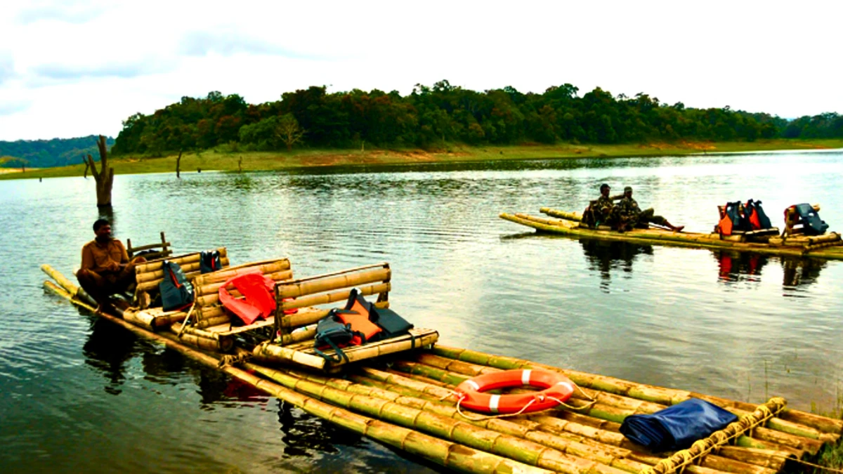 Bamboo Rafting