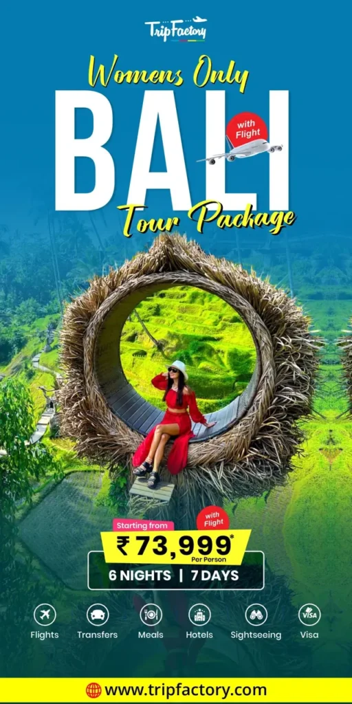 Women's Only Bali Tour Package