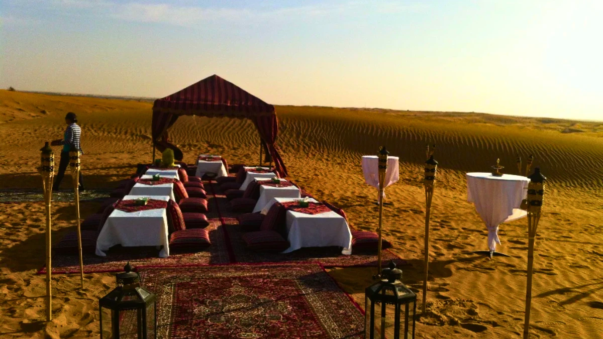 Private Dining in the Desert