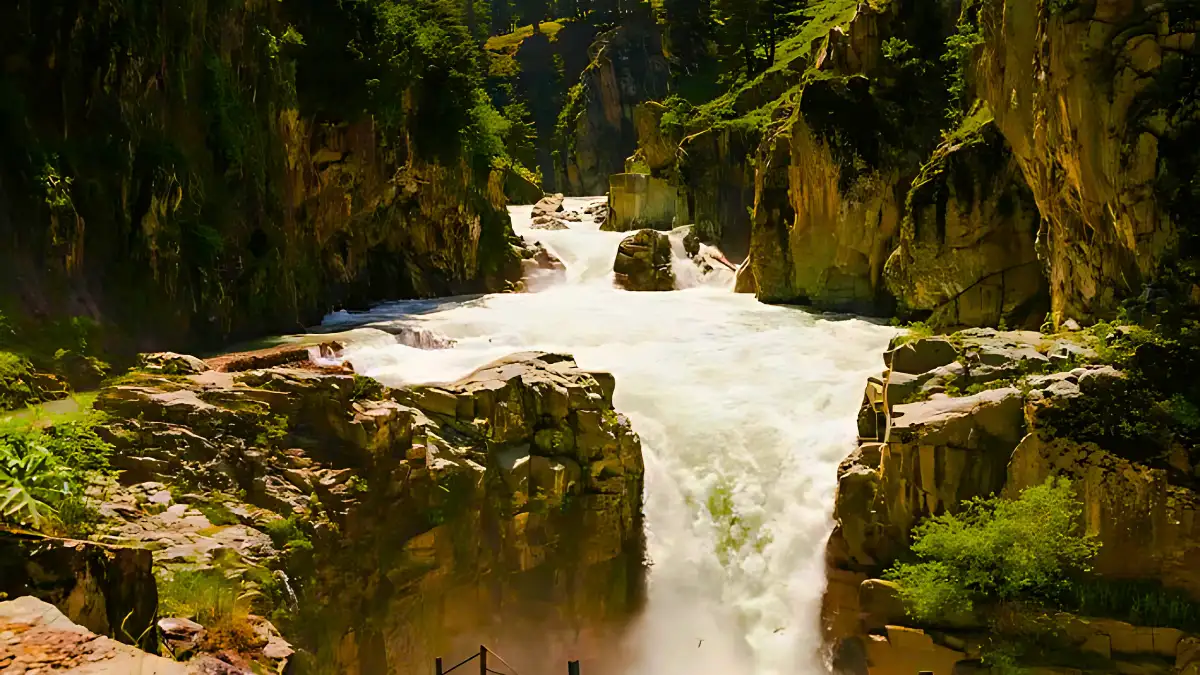 Aharbal Waterfall