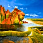 Fly Geyser, Nevada, USA