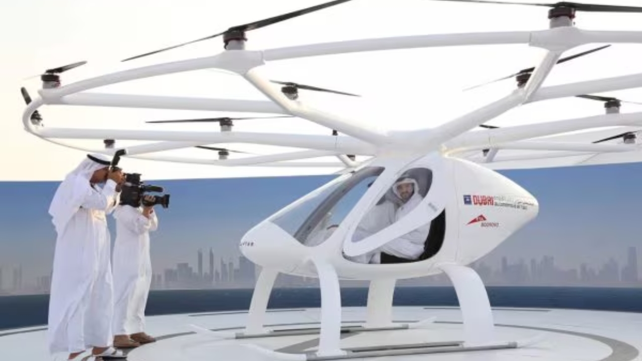 Flying Taxis in Dubai