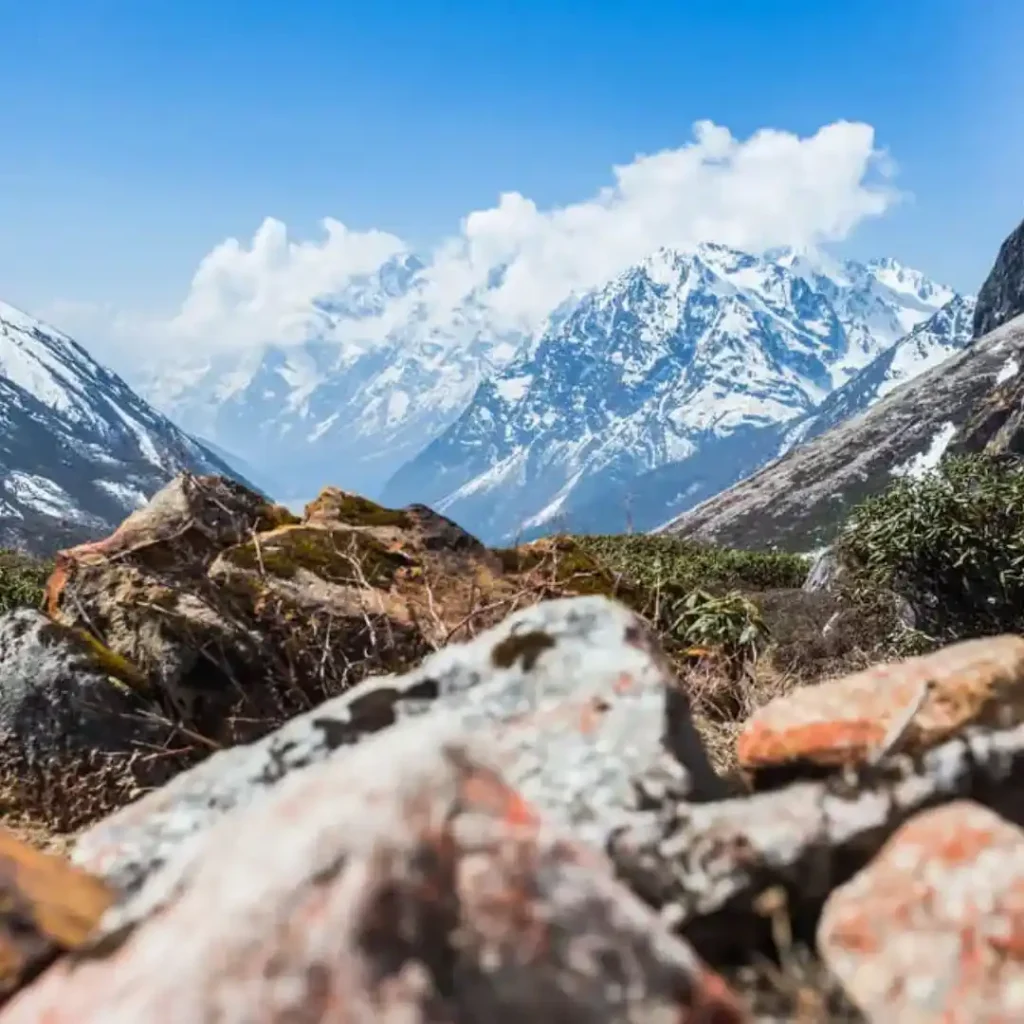 How to Reach Lachung: By Road, Train & Flight 6 Lachung covered with a beautiful mountain