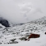 Snowfall in Sikkim