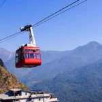 Ride On A Cable Car Sikkim