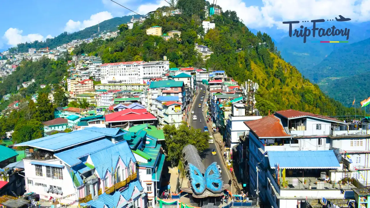 Gangtok in January