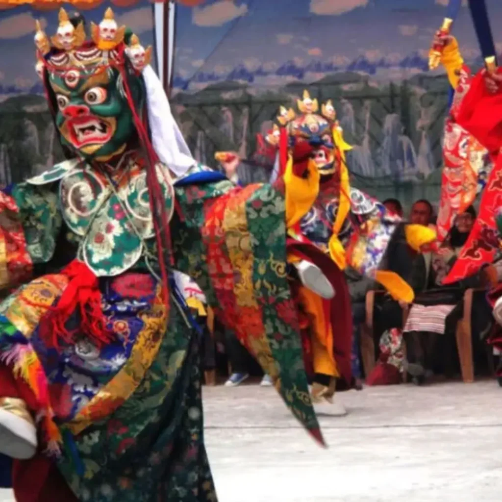 Culture of Sikkim: Tradition , Food & Art, Music, Dance & Image 3 Sikkim culture representing by the locals