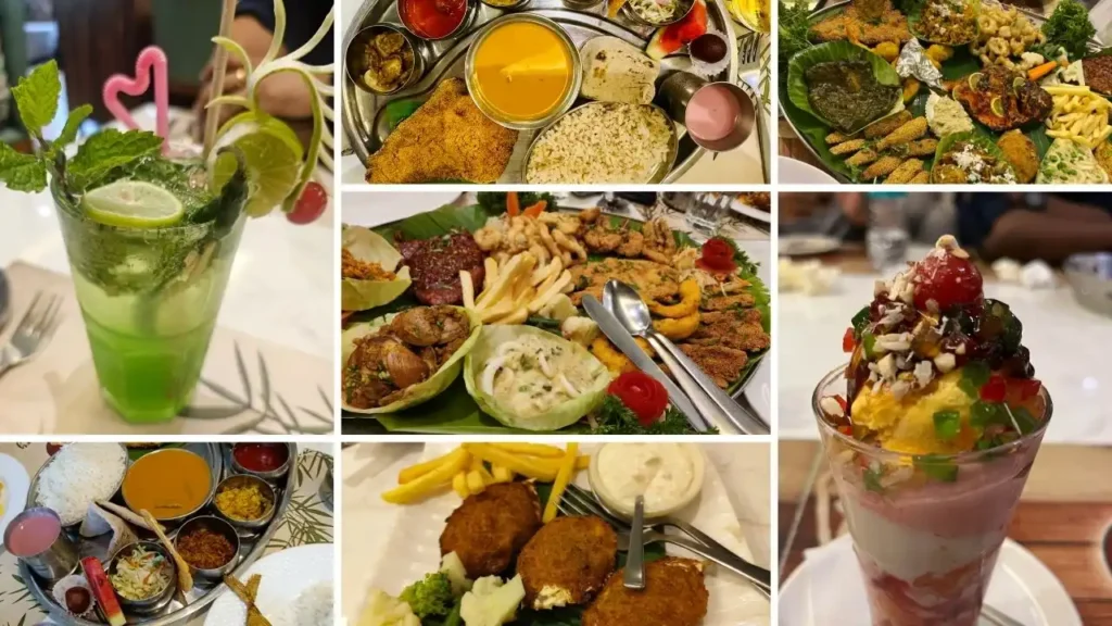 Indian dishes of Indian Restaurants in Phuket, Thailand