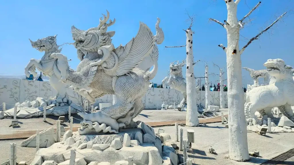 Frost Magical Ice of Siam, a tourist attraction in Nong Pla Lai, Thailand in Thailand