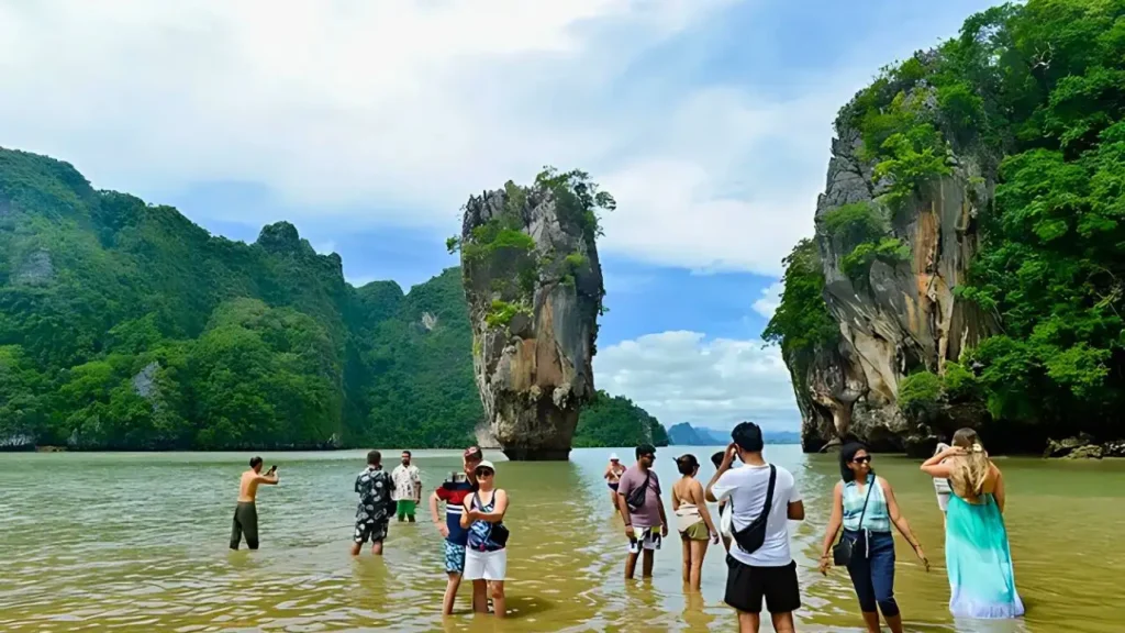James Bond Island is now one of the best tourist attractions in Phuket.
