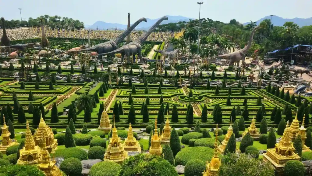Nong Nooch Botanical Garden in Thailand