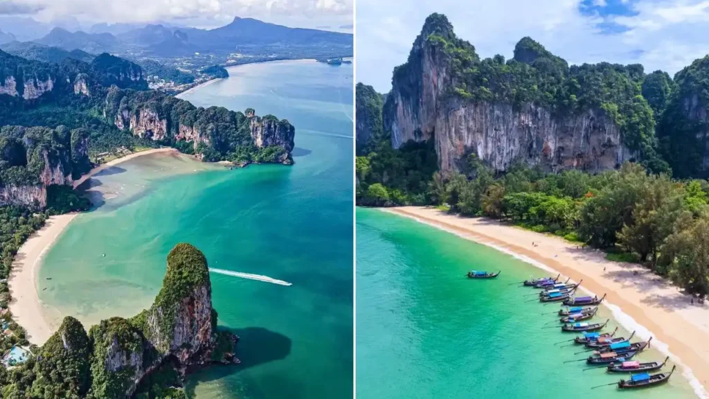 Railay Beach in Krabi, Thailand