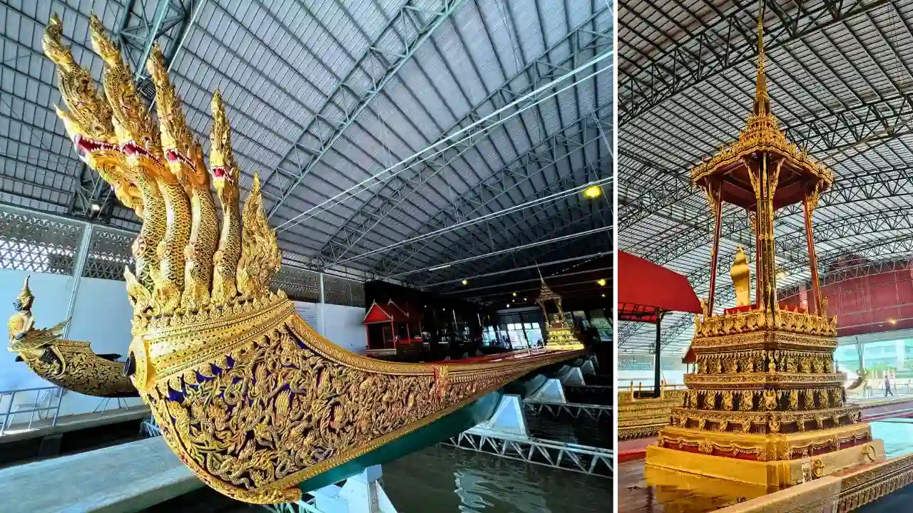 Royal Barges National Museum in Bangkok Noi District