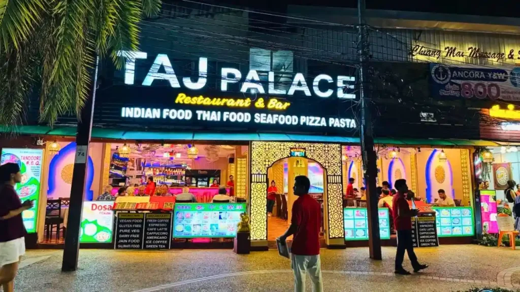 Taj Palace, an Indian food restaurant in Krabi