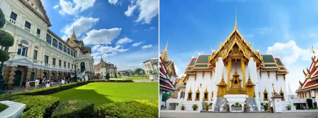 Wat Phra Kaew, a Bangkok temple