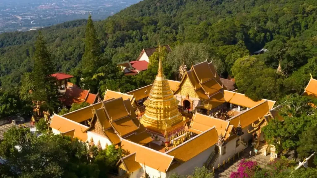 Wat Phra That Doi Suthep, in Chiang Mai Province, Thailand