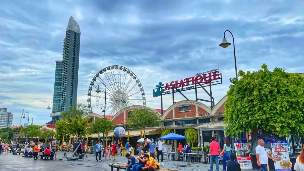 Asiatique The Riverfront, a mall in Bangkok