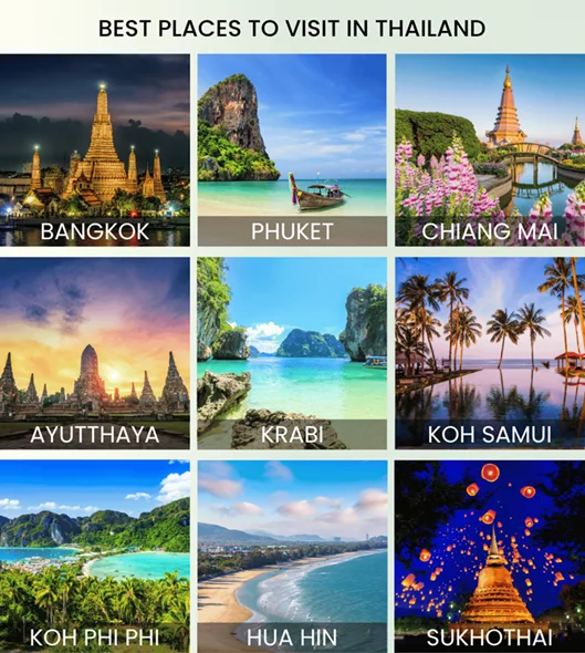 BEST PLACES TO VISIT IN THAILAND