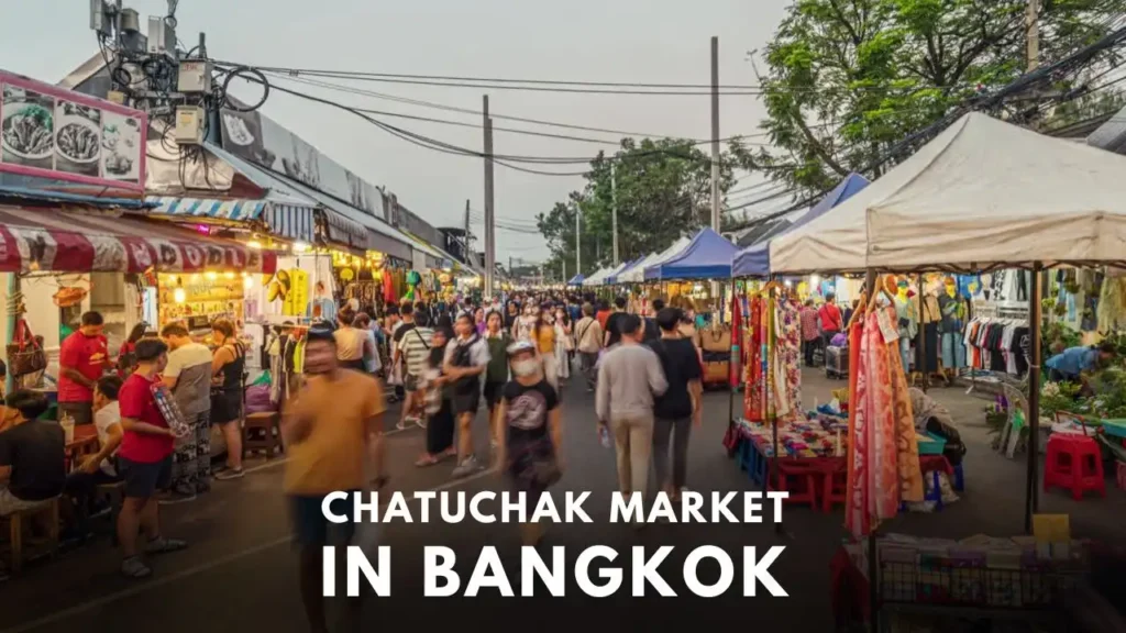 Chatuchak Weekend Market in Bangkok, Thailand