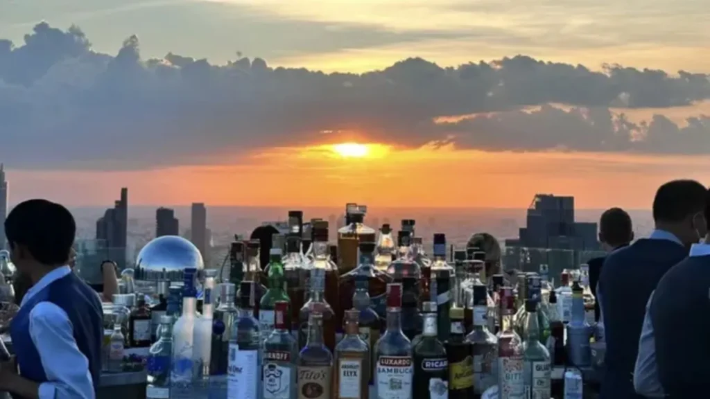Experience Stunning Sunsets at Bangkok's Moon Bar