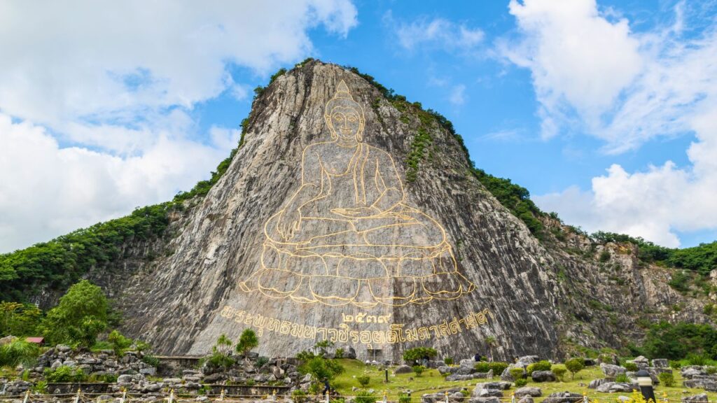 Golden Buddha Mountain (Khao Chi Chan) in Pattaya, Thailand