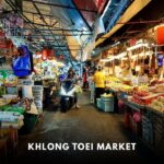 Khlong Toei Market in Bangkok, Thailand