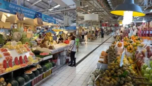 Or Tor Kor market is one of the famous fresh markets in Bangkok