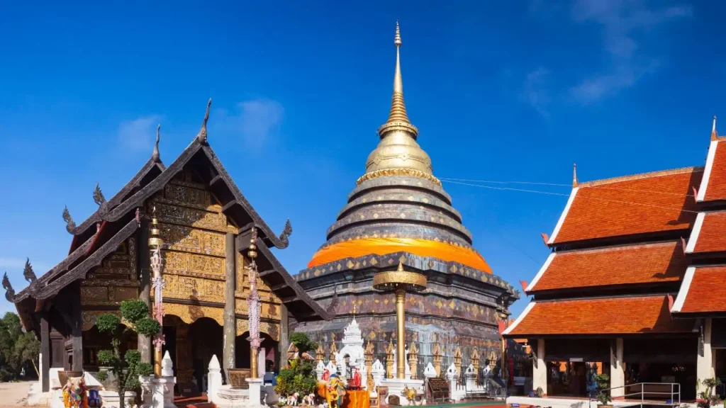 Pagoda of Wat Phra That Lampang Luang, Lampang, Thailand