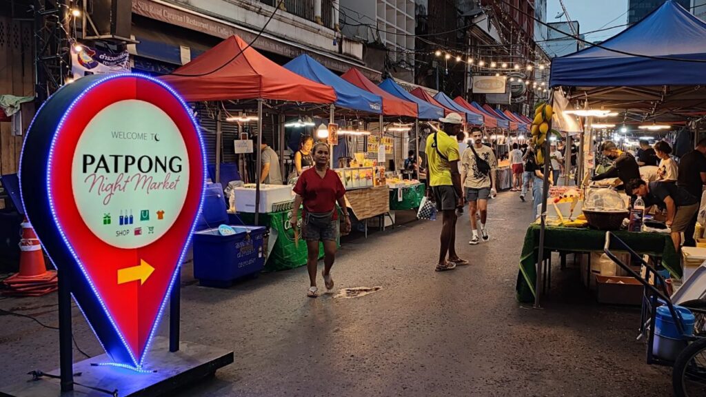 Patpong Night Market in Bangkok, Thailand