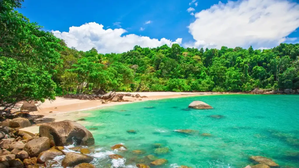 Sandy Beach in Khao Lak, Thailand